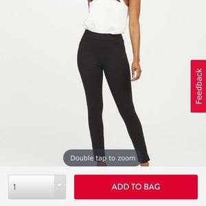 Spanx black legging